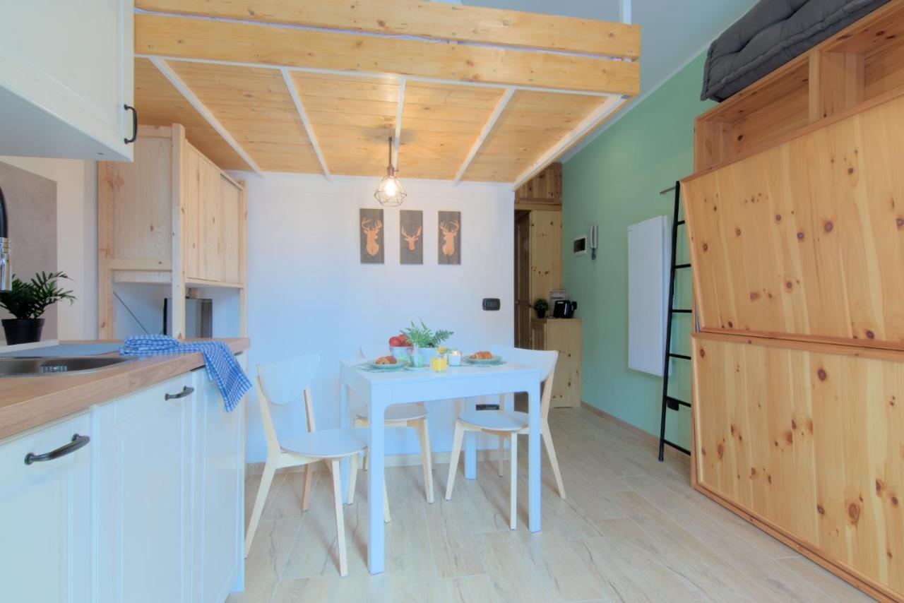 Apartmán Casa Pino- Loft Con Giardino Magnolta Aprica Exteriér fotografie
