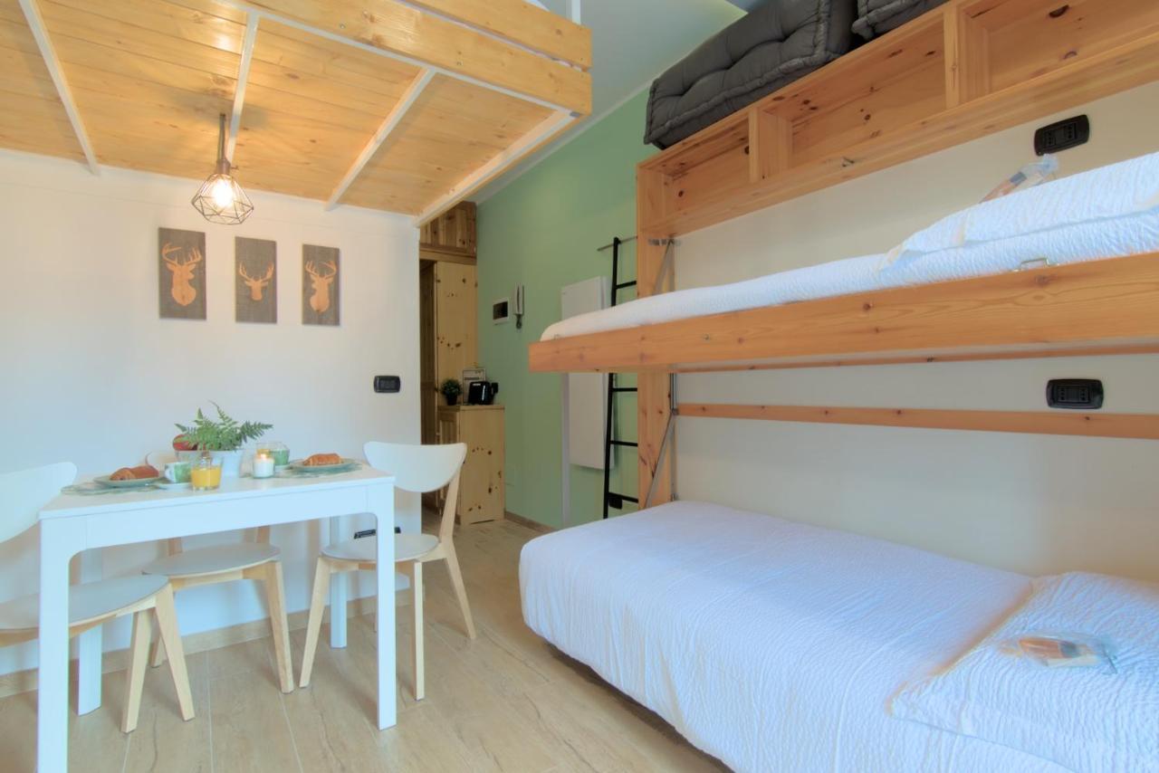 Apartmán Casa Pino- Loft Con Giardino Magnolta Aprica Exteriér fotografie